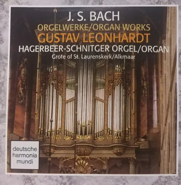 [CD] Bach Orgelwerke-Gustav Leonhardt